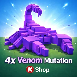🦂 4X VENOM MUTATION SERVICE ⚡ | FAST DELIVERY 🚀 | CHEAP PRICES 💰