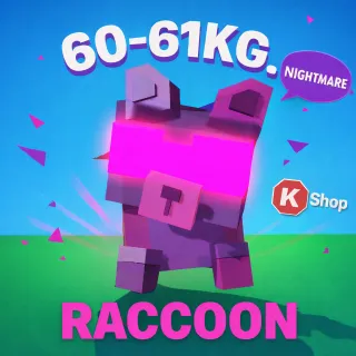 💪⚡ 60–61KG NIGHTMARE RACCOON 🦝🔥 🚀📦 INSTANT DELIVERY AVAILABLE