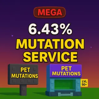 [💎 BEST VALUE 💎] Pet Mutation Machine Service – Tiny 🐾 / Mega 💪/Golden