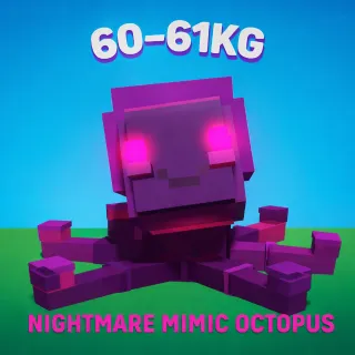1.  60–61KG NIGHTMARE MIMIC OCTOPUS | 15 Seconds With Toy🐙⚡ INSTANT DELIVERY ⚡💗 Trusted Seller