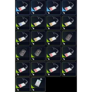 22x Key / Cards Bundle - Arc Raiders