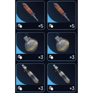 10x Blaze + 6x Heavy Fuze + 6x Trailblazer | Fast Deal 1$ - Arc Raiders