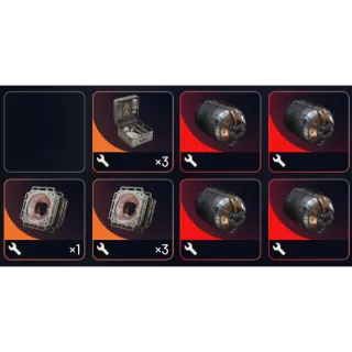 4 Magnetic Accelerator + 4 Queen Reactors + 3 Complex Gun Parts | FAST DEAL 