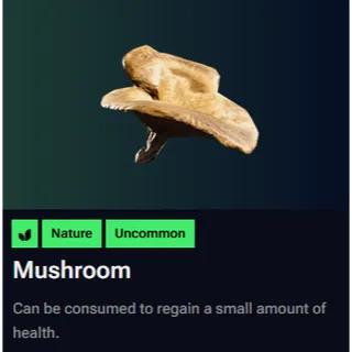 12x Mushrooms - Arc Raiders