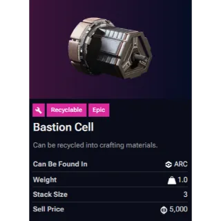 Bastion Cell x3