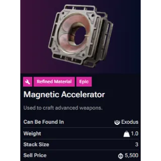 Magnetic Accelerator