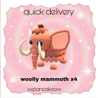 Woolly Mammoth x4