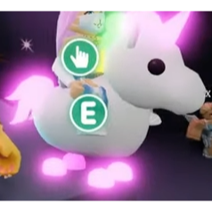 Pet Adopt Me Neon Unicorn In Game Items Gameflip