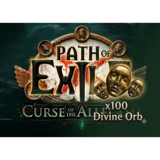 PATH OF EXILE | x100 divine orb