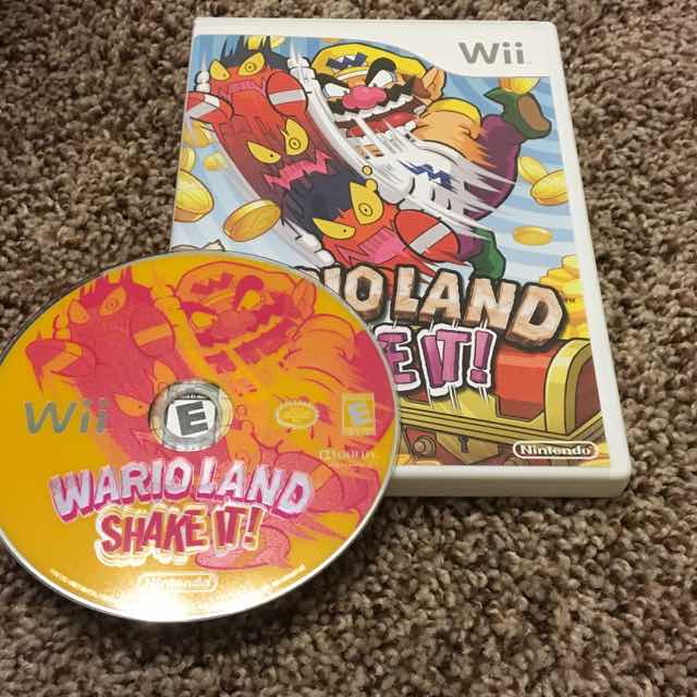 Wario Land Shake It Wii Games Good Gameflip