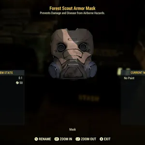 forest scout armor mask