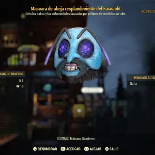 Glowing Bee Mask (XB)