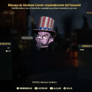 Glowing ABE Mask