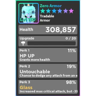 world zero armor