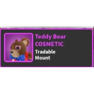 WORLD ZERO TEDDY BEAR
