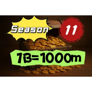S11- 1B=1000m gold Deliver immediately (seasonal)