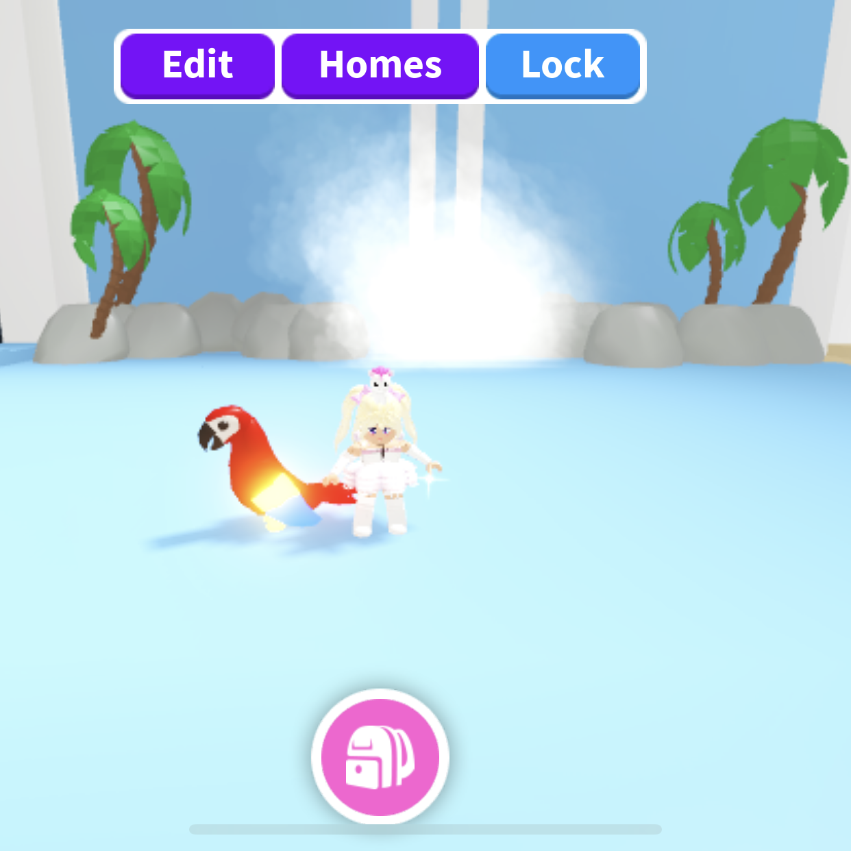 Pet Adopt Me Neon Parrot In Game Items Gameflip - roblox adopt me landscape