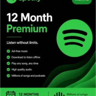 Spotify Premium 12m