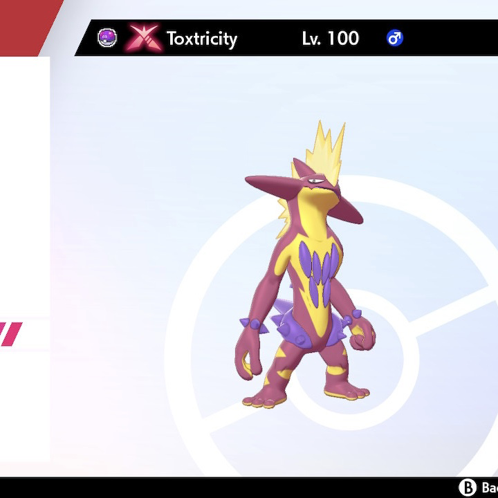 Toxel  Shiny Gmax - Game Items - Gameflip