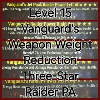 Level 15 Vanguard Wwr