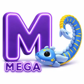 Tealwood Monster | MEGA