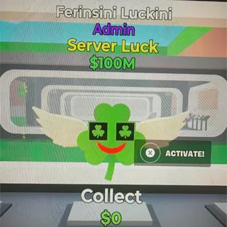 Brainrot server luck