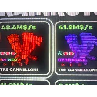 FRUITS VS BRAINROT DRAGON SET 