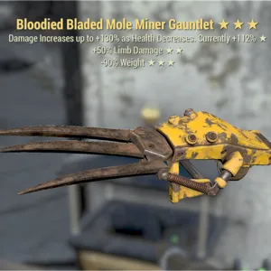 bloodied mole gauntlet