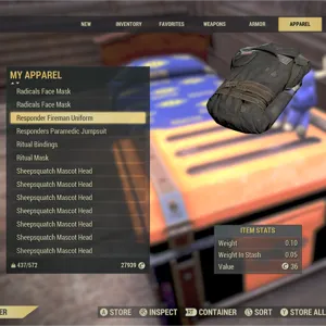 responder fireman outfit