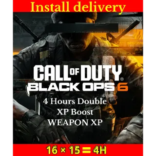 Call of Duty: Black Ops 6 - 4 Hours Dual 2XP + Double Weapon XP