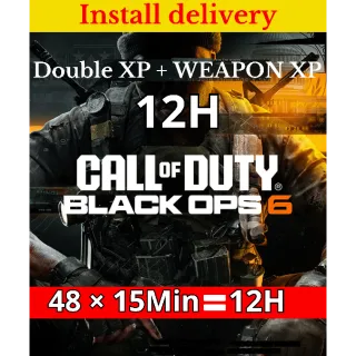 Call of Duty: Black Ops 6 - 12 Hours Dual 2XP + Double Weapon XP