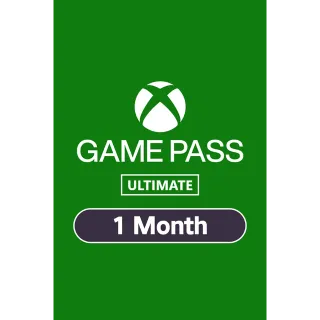 Xbox Game Pass Ultimate - 1 Month