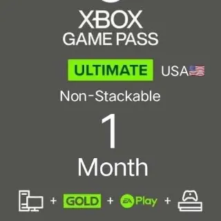 Xbox Game Pass Ultimate 1 month ( Usa Store)