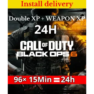 Call of Duty: Black Ops 6 - 24 Hours Dual 2XP + Double Weapon XP