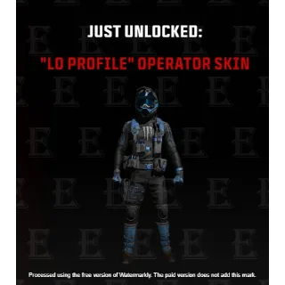  MONSTER ENERGY  LO PROFILE OPERATOR SKIN