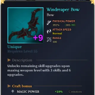 Frostreaper Bow | Devas of Creation