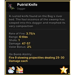 Pixel Quest | Legendary Putrid Knife