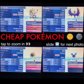 Other  Shiny Solgaleo 6 IV - Game Items - Gameflip