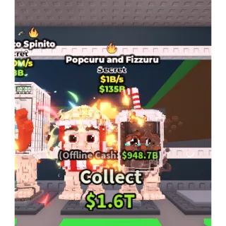 Popcuru and Fizzuru 1B/s