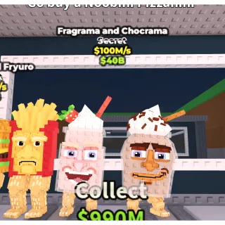 Fragrama and Chocrama 100Mil/Sec