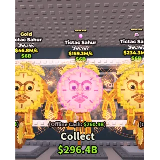 Gold Tictac Sahur 159.3Mil/Sec