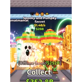 spooky and pumpky 1.4b/sec