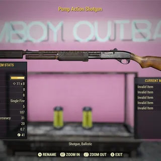 NW Pump Action Shotgun