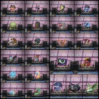 All 23 Rare Fash Masks