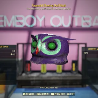 Glowing Owl Mask