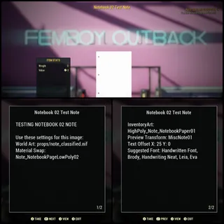 Notebook 02 Test Note