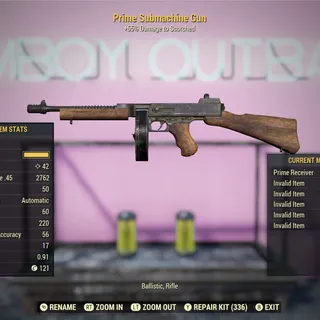 NW Submachine Gun