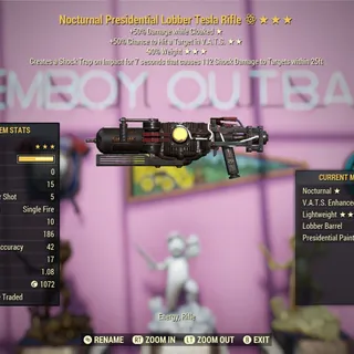 Nocturnal Lobber Tesla Rifle