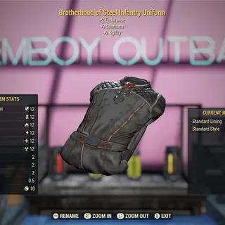 Brotherhood of Steel Infantry Uniform