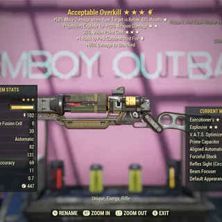 EE35 Acceptable Overkill